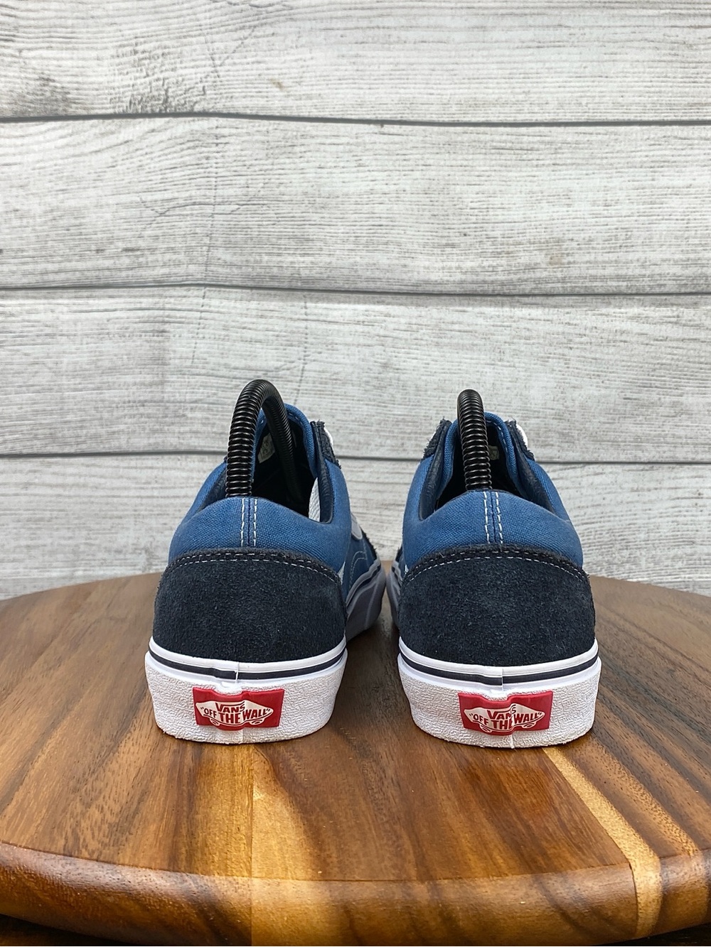 Vans Old Skool Navy Blue Lace Up Shoes Women’s Size 7.5 / Men’s Size 6 - Picture 6 of 12